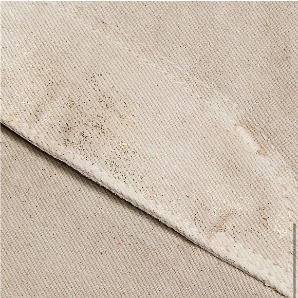 NEW L'AGENCE Margot High Waist Ankle Crop Glitter Coated Denim Skinny Jeans 30 - Picture 10 of 12